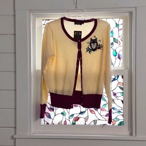 Cream button up cardigan